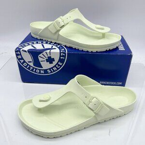 Birkenstock Gizeh Essentials Sandals Faded Lime EVA EU 41 Womens US 10- 10.5 R